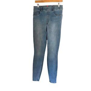 Spanx Light Wash Ankle Skinny Jeans Large Tall